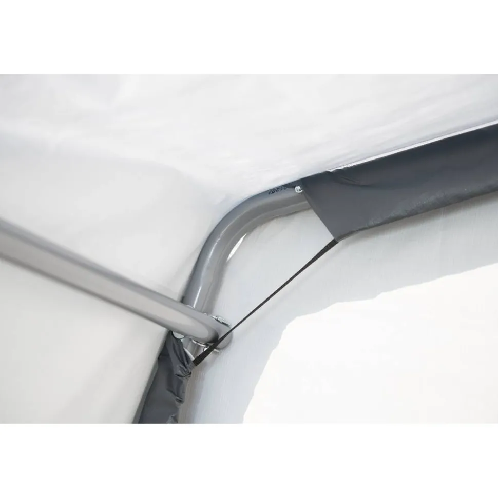 Zeltgarage 'Garage-in-a-Box' grau 18,3 m² 610 x 300 x 240 cm
