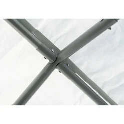 Zeltgarage grau Polyethylen 490 x 370 x 260 cm