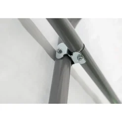 Zeltgarage grau Polyethylen 490 x 370 x 260 cm