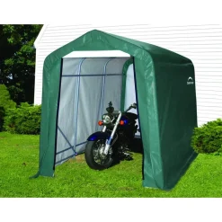 Zeltgarage 'Shed-in-a-Box' Polyethylen grün 180 x 180 x 180 cm