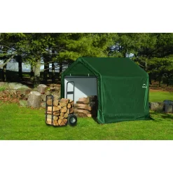 Zeltgarage 'Shed-in-a-Box' Polyethylen grün 180 x 180 x 180 cm