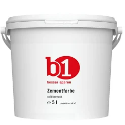 Zementfarbe hellgrau 5 l