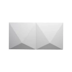 Zierdekor 'Luxor' EPS weiß 48,4 x 24,2 x 0,1 cm