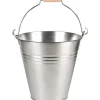 Zinkeimer silbern Ø 23 cm