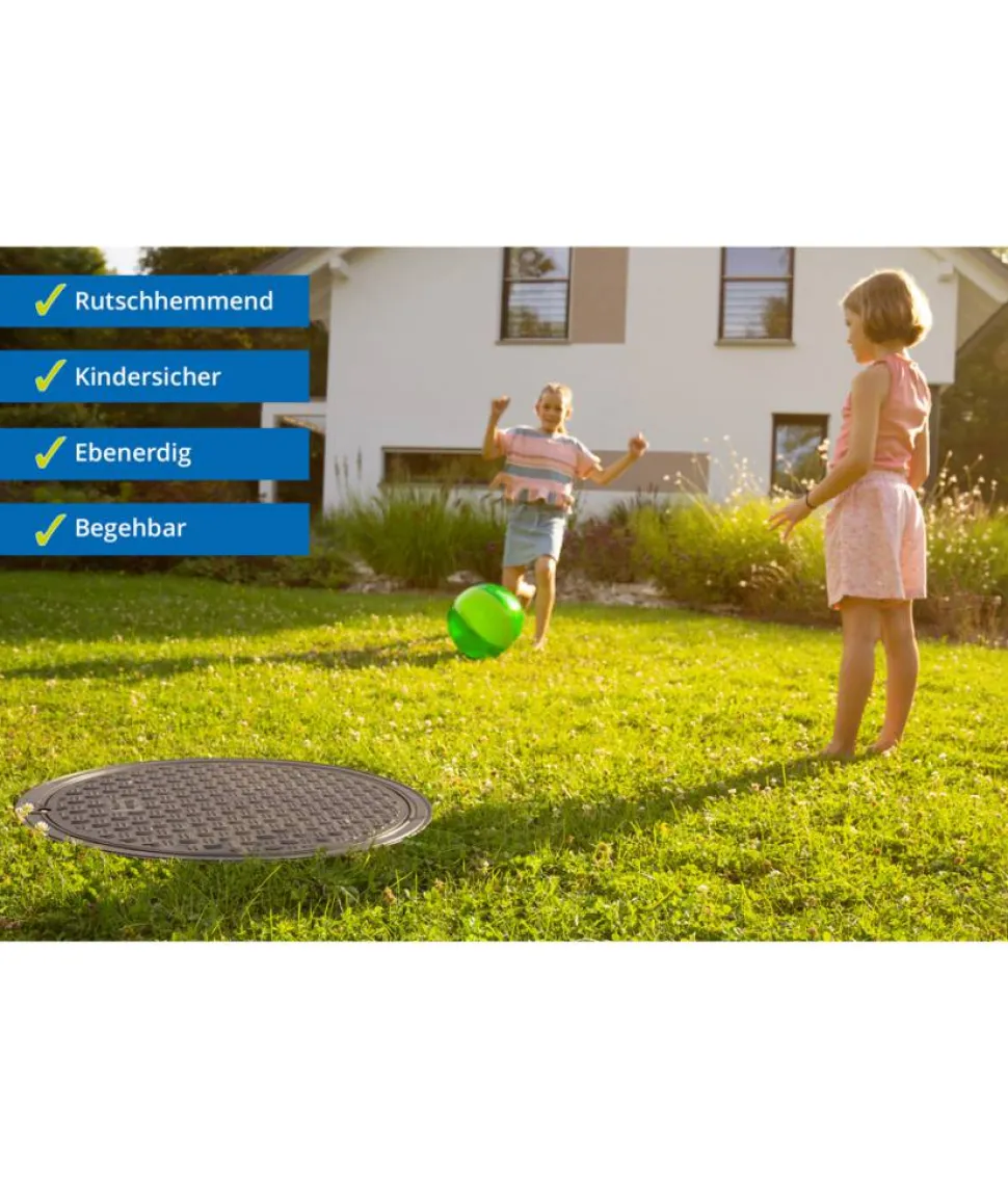 Zisterne 'Garten-Comfort Flat XL' blau 7000 l