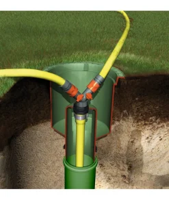 Zisterne Herkules 'Komplettpaket Garten' grün 1600 l