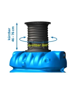 Zisterne 'Modularis' blau 2500 l