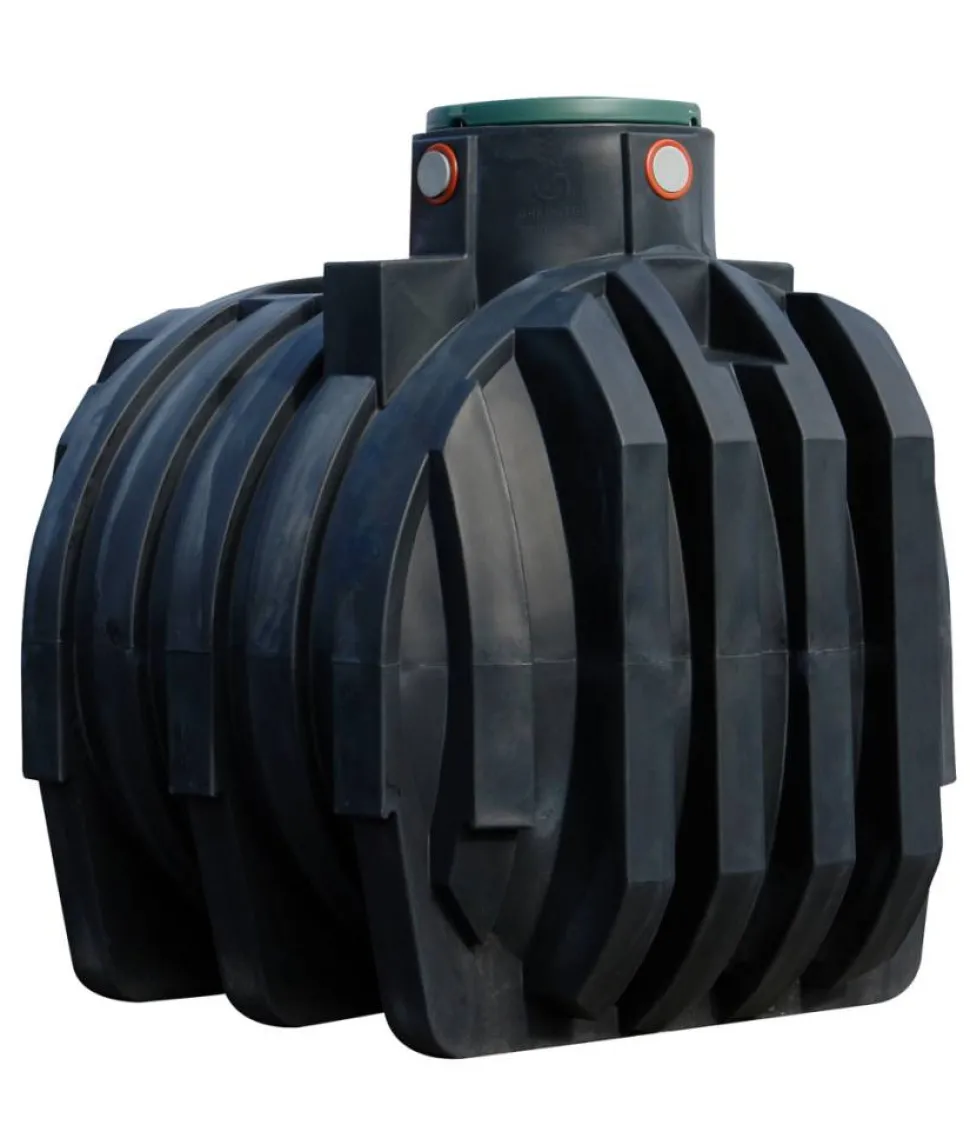 Zisterne Mono 'Garten-Comfort' schwarz 6800 l