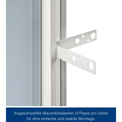 ZK-Innentür-Element Anschlag links verzinkt 75 x 200 cm