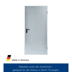 ZK-Innentür-Element Anschlag rechts verzinkt 87,5 x 187,5 cm