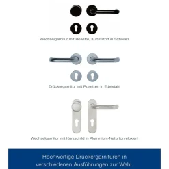 ZK-Innentür-Element Anschlag rechts weiß 87,5 x 187,5 cm