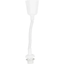 Zugpendel E27 weiß