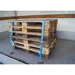 Zurrgurt blau 5 x 1000 cm mit Drahthaken
