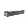 Zwischenpfosten 'Standard' doppelseitig 13 x 13 x 130 cm grau
